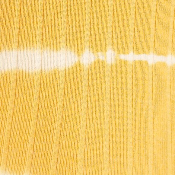 New Sandro Bali One-Sleeve Striped Ribbed Knit Top Sweater Asymmetrical Shirt - Picture 4 of 13